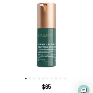 Biossance Squalane+Lactic Acid Resurfacing Night Serum